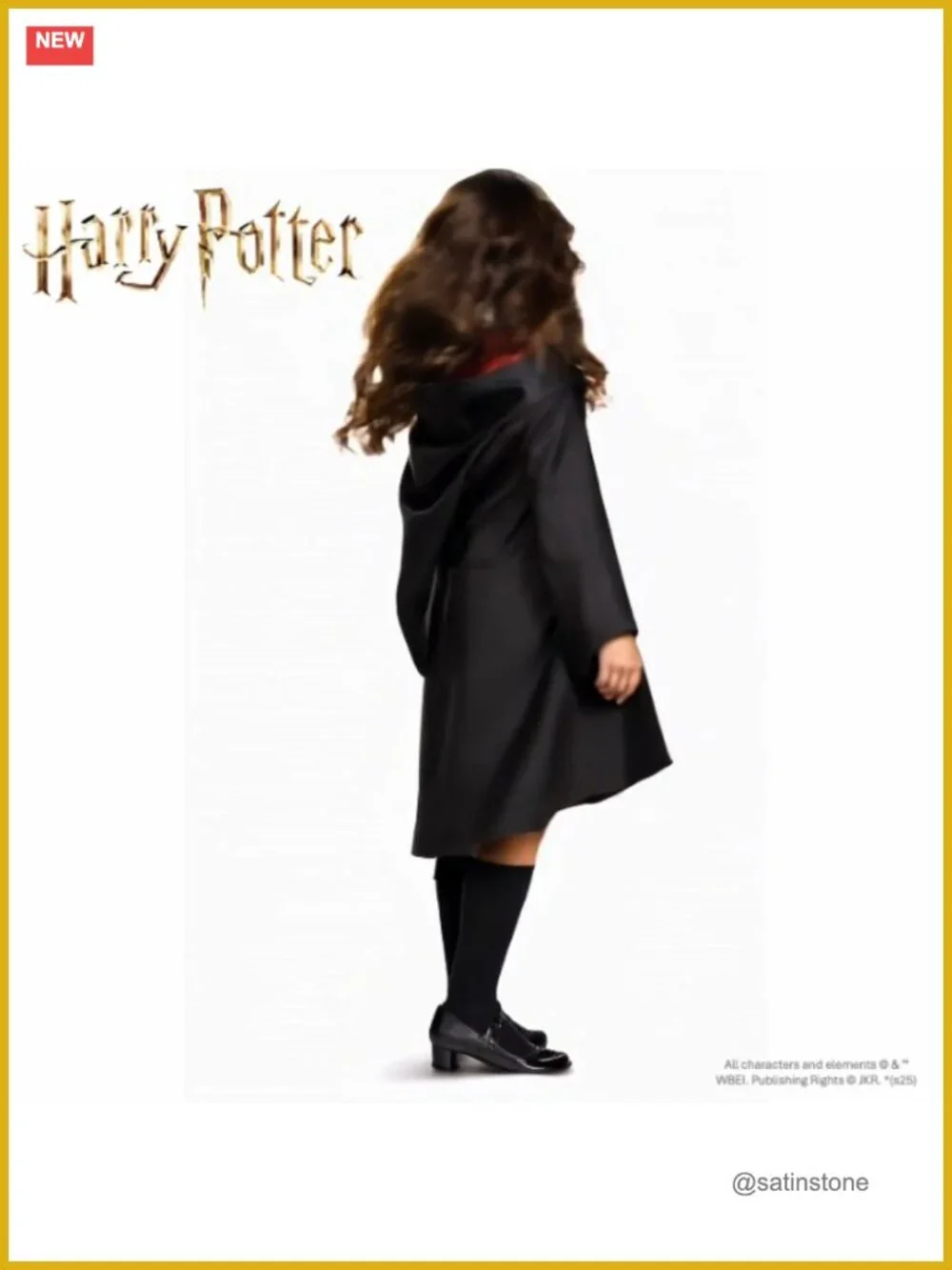 Harry Potter Hermione Granger Costume Kids Dress Up Halloween Outfit